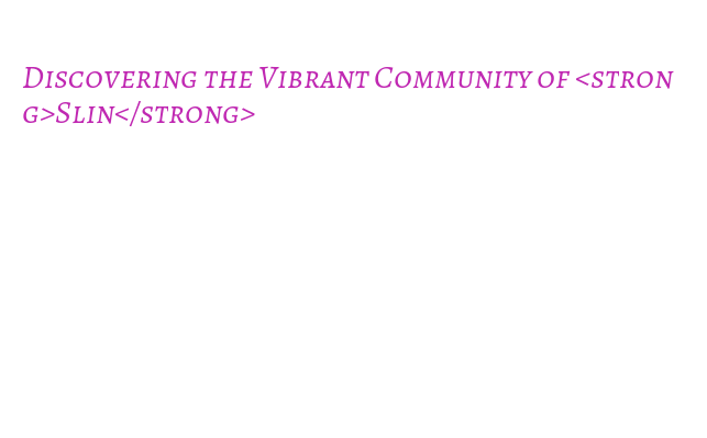 Discovering the Vibrant Community of Slin – Government Polytechnic Mumbai
